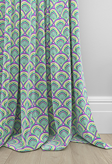 Deco Sea Shells, Neopolitan - Made To Measure Curtains